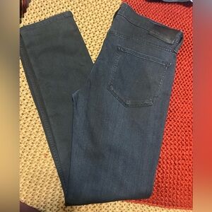 Paige Lennox Dark Blue Denim Jeans Sz 31X32